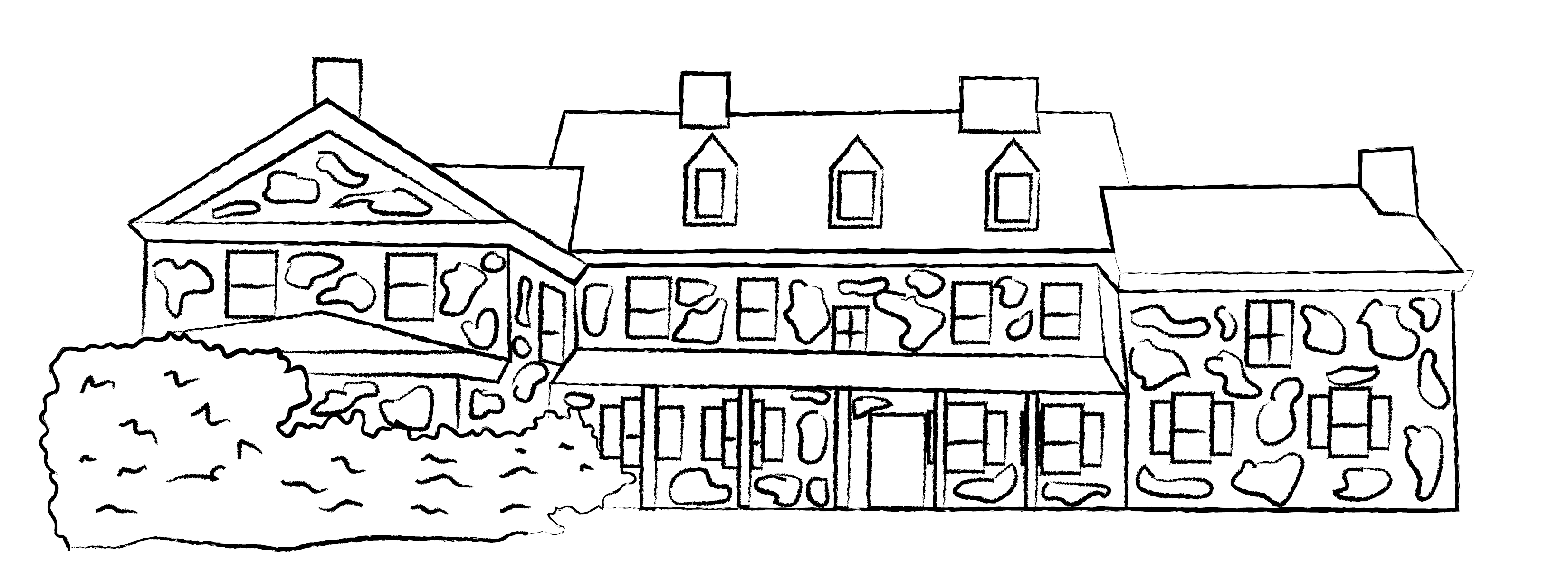 Aldie Mansion illustration