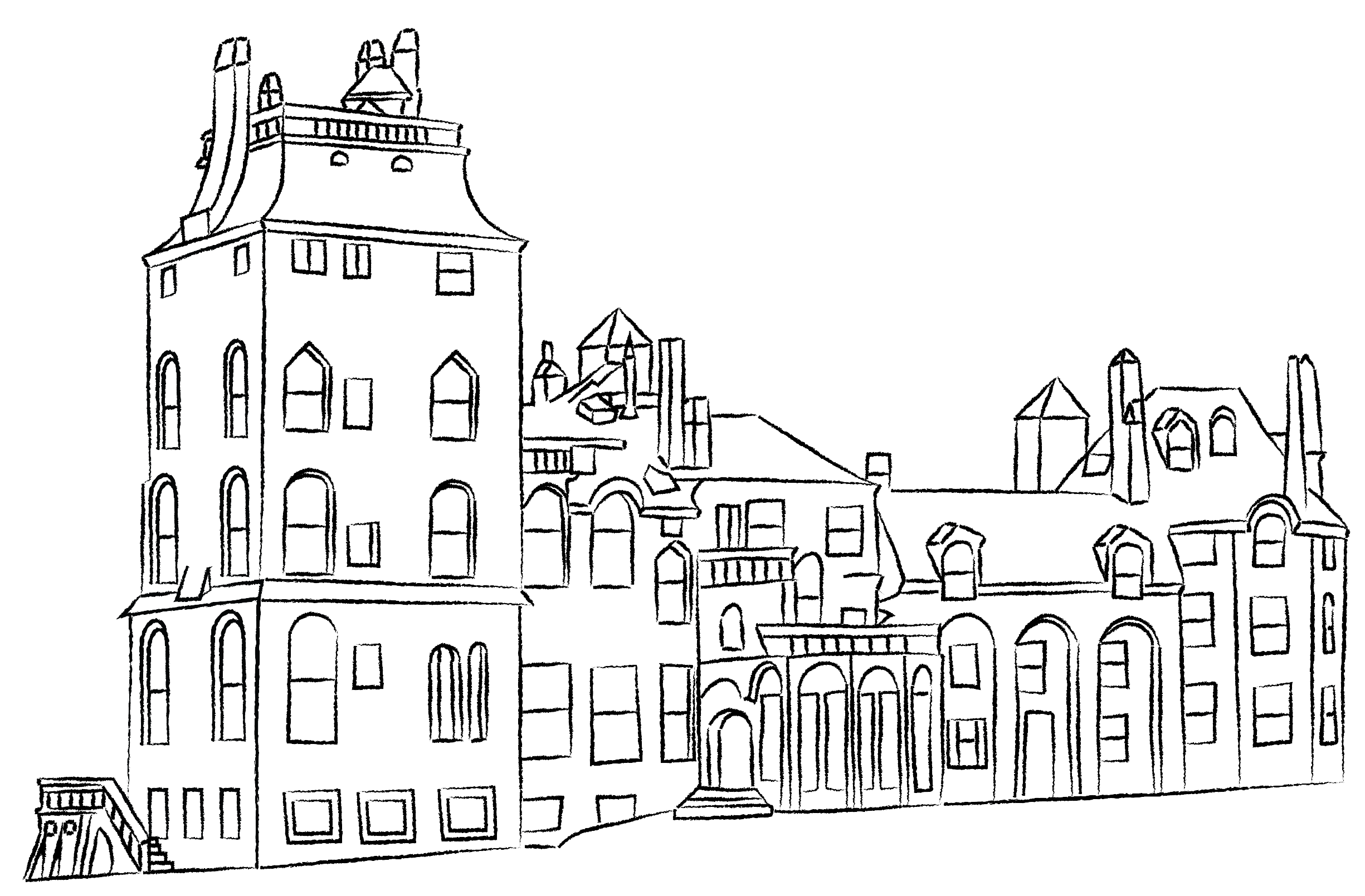 Fonthill Castle illustration